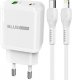 Ładowarka Blue Power BLUE POWER ŁADOWARKA SIECIOWA PD20W+QC3.0 KABEL LIGHTNING BIAŁY standard 2