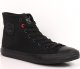 Big Star Trampki za kostkę czarne Big Star T274033 40 3