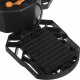 4kom.pl Lampa solarna LED COB wisząca kempingowa turystyczna XF-702COB 200W 4