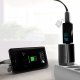 Ładowarka Alogy Ładowarka sieciowa Alogy szybka 3x USB-A Quick Charge QC 3.0 Czarna + Kabel USB-C 4
