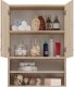 Topeshop SZAFKA ŁAZIENKOWA WISZĄCA POLA MINI DK - DĄB SONOMA 4