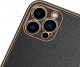 Dux Ducis Dux Ducis Yolo etui iPhone 14 Pro elegancki pokrowiec ze skóry ekologicznej czarny 5
