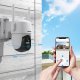 Kamera IP Choetech kamera WiFi z aplikacją sterującą Android/iOS + panel słoneczny 5W (ASC005) 2