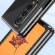 Hurtel Plating Case etui Samsung Galaxy Z Fold 4 pokrowiec z metaliczną ramką różowe 5