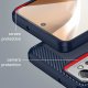 Hurtel Carbon Case etui Motorola Moto G82 5G / Moto G52 elastyczny silikonowy karbonowy pokrowiec czarne 5