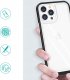 Hurtel Clear 3in1 etui iPhone 14 Pro Max silikonowy pokrowiec z ramką niebieskie 1