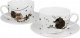 DUO Filiżanki ze spodkami 280 ml komplet 2 szt. CHARMING OWLS 1
