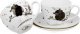 DUO Filiżanki ze spodkami 280 ml komplet 2 szt. CHARMING OWLS 2