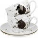 DUO Filiżanki ze spodkami 280 ml komplet 2 szt. CHARMING OWLS 3