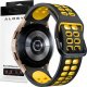 Alogy Alogy Soft Band Pasek sportowy Guma do smartwatcha do Samsung Galaxy Watch 4/5 40/42/44/45mm Czarno-żółty uniwersalny 8