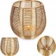 Home Styling Collection Świecznik na świeczkę tealight metalowy złoty 13x12 cm 6