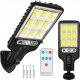 Alogy Alogy Lampa solarna LED wodoodporna uliczna latarnia solar z czujnikiem ruchu + Pilot Czarna uniwersalny 1