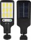 Alogy Alogy Lampa solarna LED wodoodporna uliczna latarnia solar z czujnikiem ruchu + Pilot Czarna uniwersalny 1