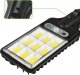 Alogy Alogy Lampa solarna LED wodoodporna uliczna latarnia solar z czujnikiem ruchu + Pilot Czarna uniwersalny 6