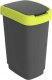 Kosz na śmieci Rotho Kosz na śmieci swing Rotho Twist 50L czarno-limonkowy 1