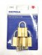 Gerda BRASS LINE KMZ S30 Zestaw 3-triples kłódek mosiężn 1