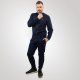 Lacoste Bluza bez kaptura Męska Lacoste Ciemnoniebieski - XL 1