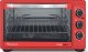 Grill elektryczny TurboTronic Piekarnik elektryczny TurboTronic 23L termoobieg rożno grill 1500W Czerwony 2