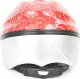 Author Kask dziecięcy Author Indee, czerwono-srebrny, 48-50 cm 1
