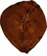 Wood & Resin Blat żywiczny z plastra drewna PDOB_080400_Z00 Żywica epoksydowa 57 cm x 64 cm x 6 cm | Szlifowany, Lakierowany spód (matowy) 2