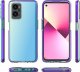 Hurtel Spring Case etui Realme 9i, Oppo A36 / A76 / A96 silikonowy pokrowiec z ramką jasnoróżowe 1