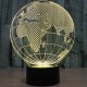 Lampka Nocna 3D LED Lampa Wielokolorowa 6