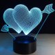 Lampka Nocna 3D LED Lampa Wielokolorowa 4