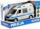 POLICJA RADIOWÓZ WÓZ POLICYJNY POLSKI NAPIS ŚWIATŁO DŹWI 3