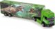 LeanToys Duża Ciężarówka Transporter Do przewozu Dinozaurów Auto Metal 3