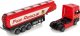 LeanToys Ciężarówka Cysterna Czerwona Straż Pożarna 30 cm Długości 2