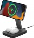 Ładowarka Zagg International Mophie Snap+ charging stand pad - stojąca ładowarka bezprzewodowa do dwóch urządzeń kompatybilna z MagSafe 15W (black) 1