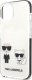 Karl Lagerfeld Etui Karl Lagerfeld KLHCP13STPEKCW Apple iPhone 13 mini hardcase biały/white Karl&Choupette 5