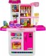 LeanToys Kuchnia Różowa z Wodą Garnki Artykuły Spożywcze Dźwięk 2
