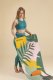 Spokey Mata treningowa Home Jungle 183 cm x 61 cm x 4 cm zielona 15