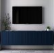 Meble Lindner Wisząca szafka Glamour Komoda RTV Granatowy 150 cm 1
