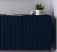 Meble Lindner Wisząca szafka Glamour Komoda RTV Granatowy 150 cm 8