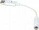Adapter USB Fixed Lightning - Jack 3.5mm Biały  (FIXL-CJD-WH) 3