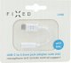 Adapter USB Fixed Lightning - Jack 3.5mm Biały  (FIXL-CJD-WH) 5