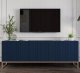 Meble Lindner Szafka RTV Glamour Komoda RTV Granatowa 150 cm 1