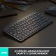 Klawiatura Logitech Bezprzewodowa klawiatura Logitech  MX Keys Mini  MAC  kompaktowa, Bluetooth, podswietlana dla komputerów Mac, iOS, Windows, Linux, Android 4