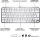 Klawiatura Logitech Bezprzewodowa klawiatura Logitech  MX Keys Mini  MAC  kompaktowa, Bluetooth, podswietlana dla komputerów Mac, iOS, Windows, Linux, Android 5