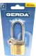Gerda BRASS LINE 40 kłódka wydłuż pałąk mosięż 0KMP00040 1