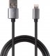 Kabel USB 2GO 2GO USB Ladekabel "Luxury"-grau-100cm für Apple Lightning 1