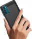 Hurtel Carbon Case etui Motorola Moto G42 elastyczny silikonowy karbonowy pokrowiec czarne 7