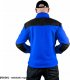 JHK FLRA 340 - bluza polarowa unisex, gruba posiada bardzo dobre właściwości cieplne - czarno-niebieski royal 4XL 76
