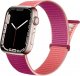 Alogy Alogy Nylon Strap Pasek z rzepem do Apple Watch 1/2/3/4/5/6/7/8/SE/Ultra (42/44/45/49mm) Różowy uniwersalny 7