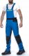 Ardon ARDON 4Xstretch - spodnie robocze ogrodniczki stretch, dużo praktycznych kieszeni + na nakolanniki, d-ring, oddychający - niebieski H6084 64 19