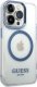 Guess Etui Guess GUHMP14XHTRMB Apple iPhone 14 Pro Max niebieski/blue hard case Metal Outline Magsafe 3