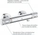 Bateria prysznicowa Grohe Bateria prysznicowa termostatyczna GROHE - Chrome 6