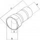 Blow 2025# Wtyk sat "f" rg6/7,2mm/18,5mm cu f-m04 2